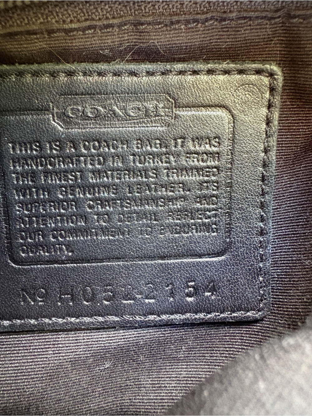 COACH Mini SoHo black bag - Picture 5 of 11